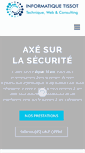 Mobile Screenshot of informatique-tissot.ch